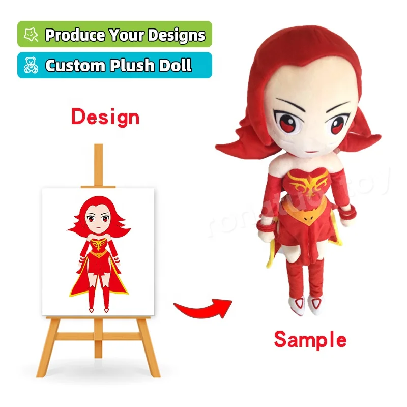 OEM Custom Made Plushie Stuffed Soft Animal Doll Plush Toys for Promotional Gifts