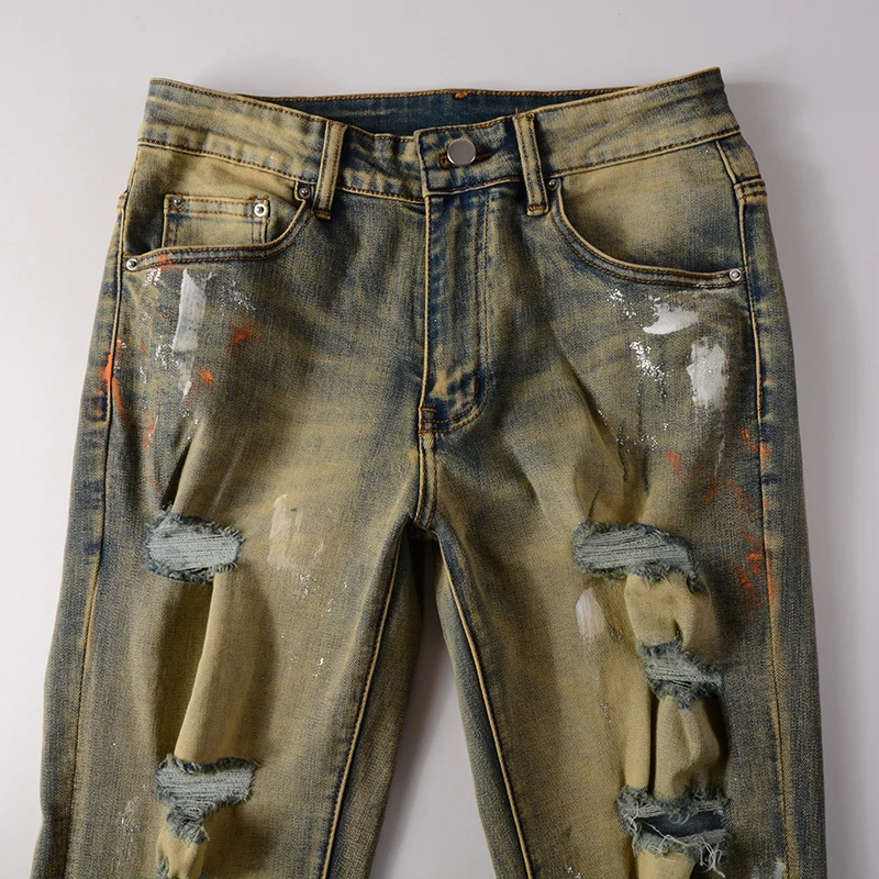 High Quality Turkey Trousers Original Slim Fit Denim Pants Clothing for Men Jeans