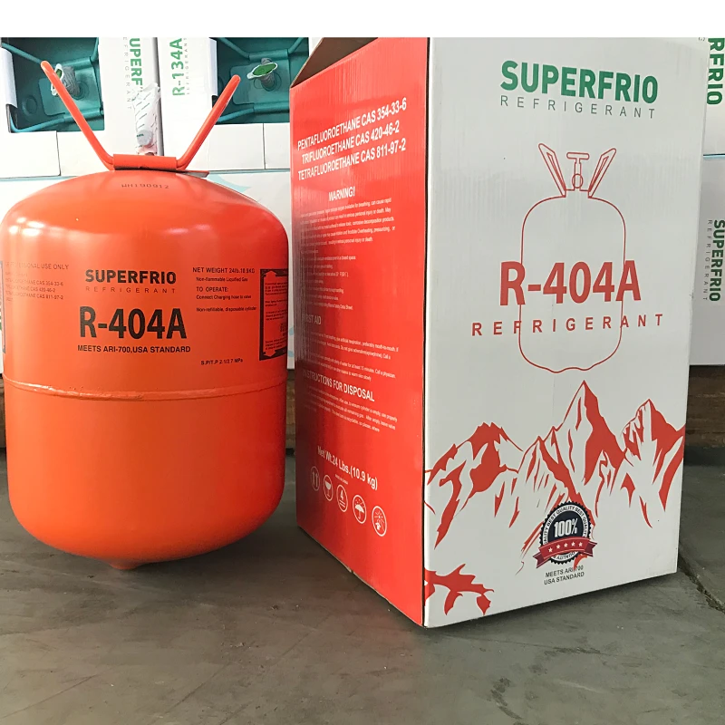 factory direct refrigerant 404a gas 404 best price refrigerant gas r404a with 99.99%