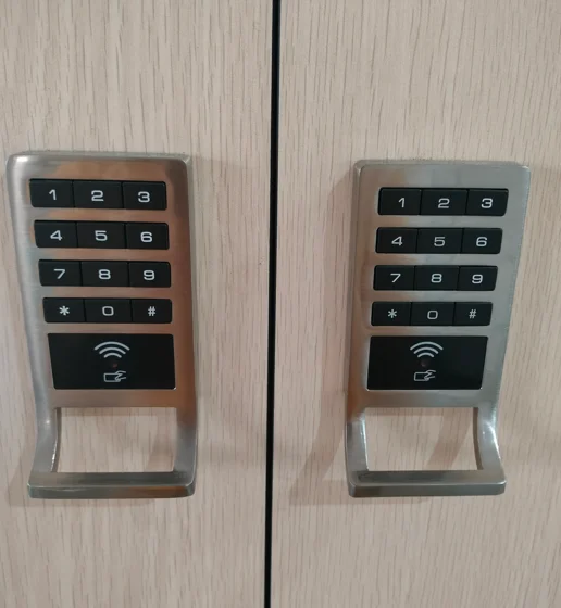 Fumeihua 12mm compact laminate locker/12mm hpl wood grain locker