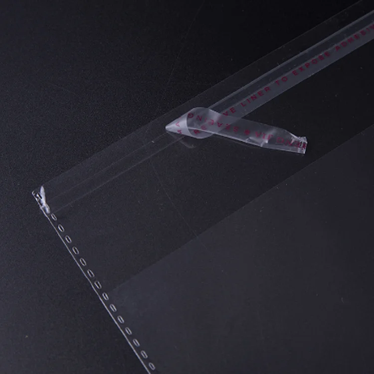 
Plastic Resealable Customized Printing Clear Bag for Garment 