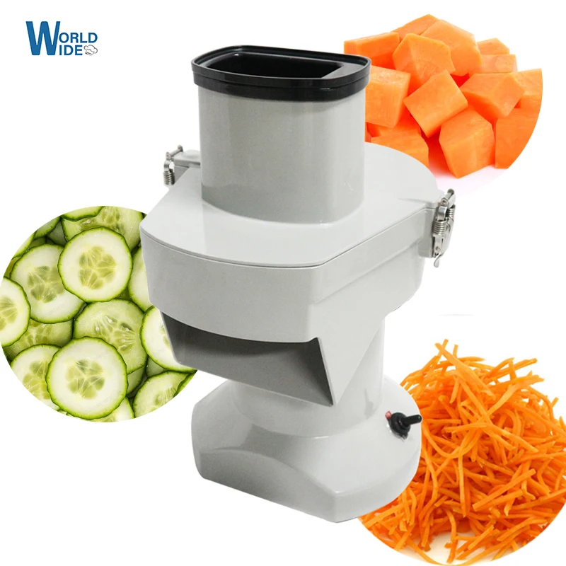 Household small vertical carrot dicing machine cucumber slicer 200w  potato shredder dicing machine