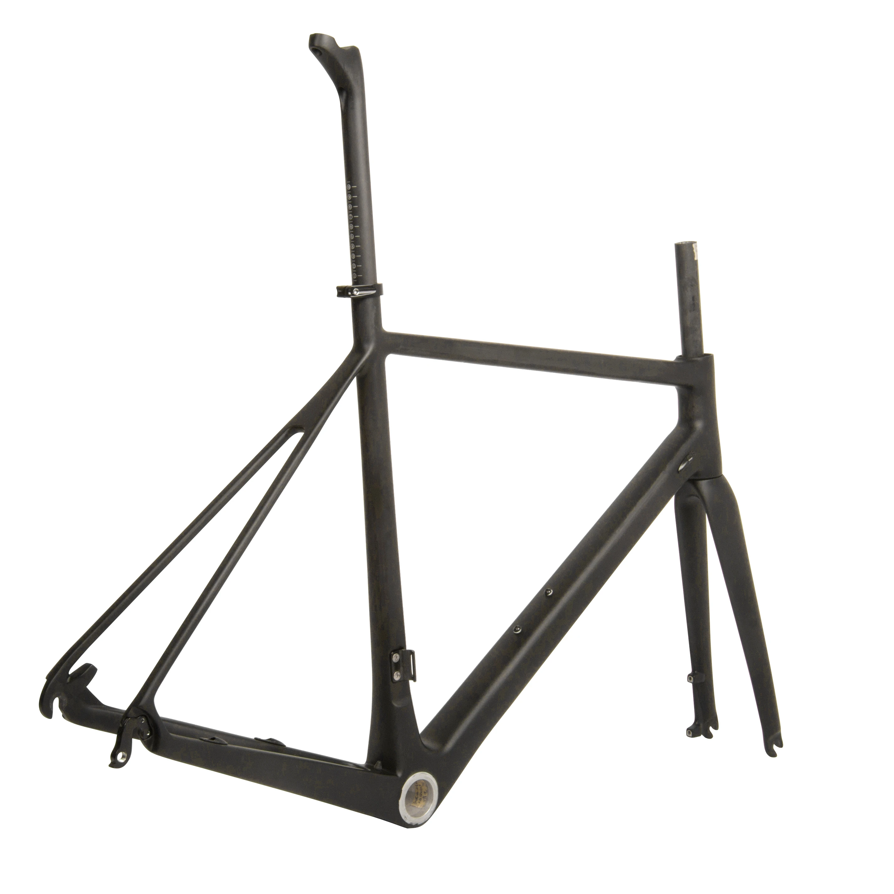 Free Shipping 700C Carbon Matte Road Frame Disc Brake Bike Cycling FM166 Bicycle Parts UD Quick Release