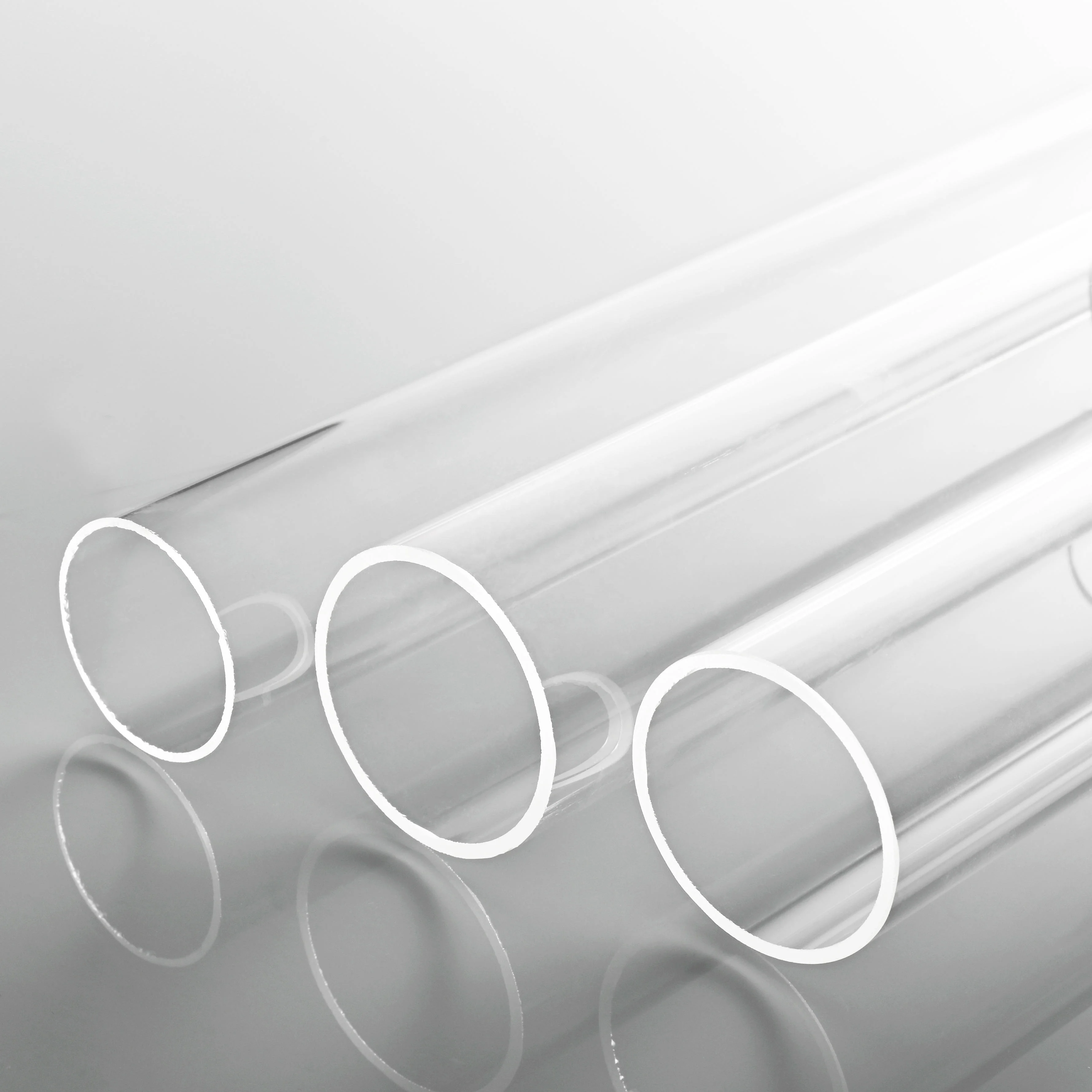 SUCCESS Corrosion resistant Heating Quartz Tubes Transparent Quartz Tubes Pipe En Quartz