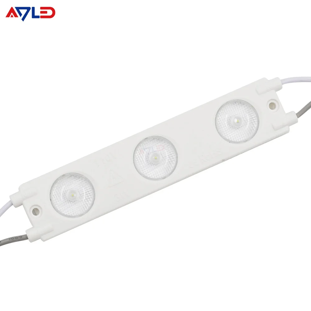 High Power Ac 3W Bright Smd2835 Led Module Outdoor 220V High Voltage 160°Beam Modul Led For 80-230Mm Depth Light Boxes