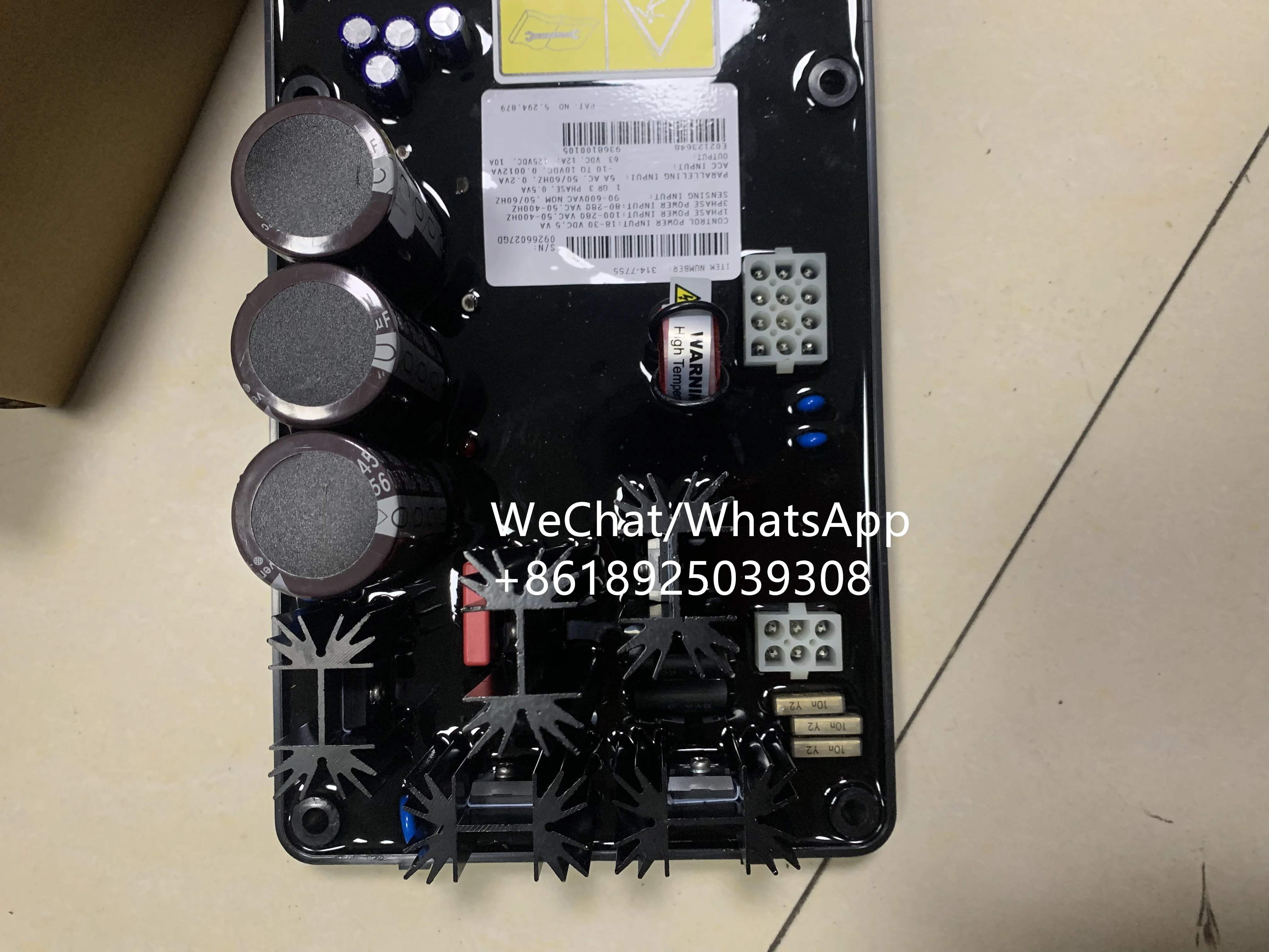 314-7755 автоматический регулятор напряжения AVR подходит для генератора PM3412