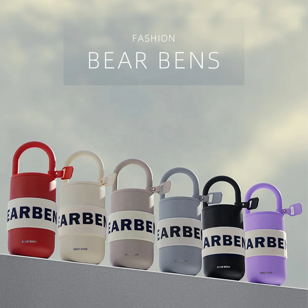 New product ideas 18/8 Food Grade Cup Wholesale custom logo stainless steel 304 lock bottle bear bens new cup