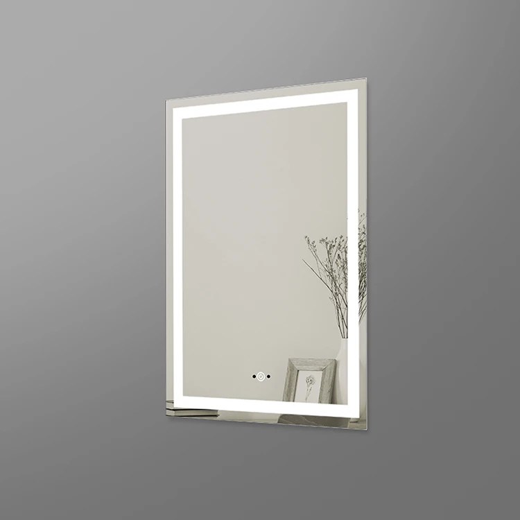 Wholesale Water Drop Home Smart Dimming Defogging Body Sensor Switch Led Light Bathroom Exquisite Wall Decoration Makeup Mirror