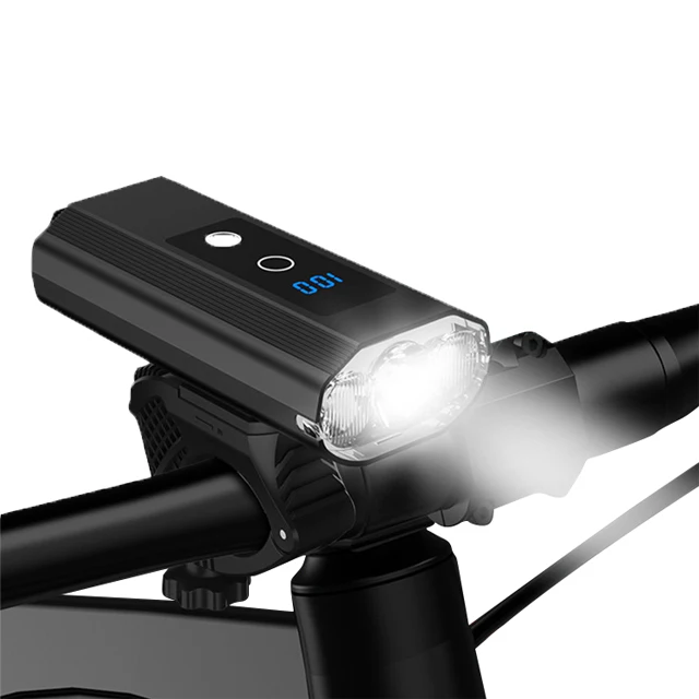 2024 New USB 1000 lumen USB Rechargeable Bicycle Lamp  with Adjustable Mounting Night Riding USB Charging Battery Powered
