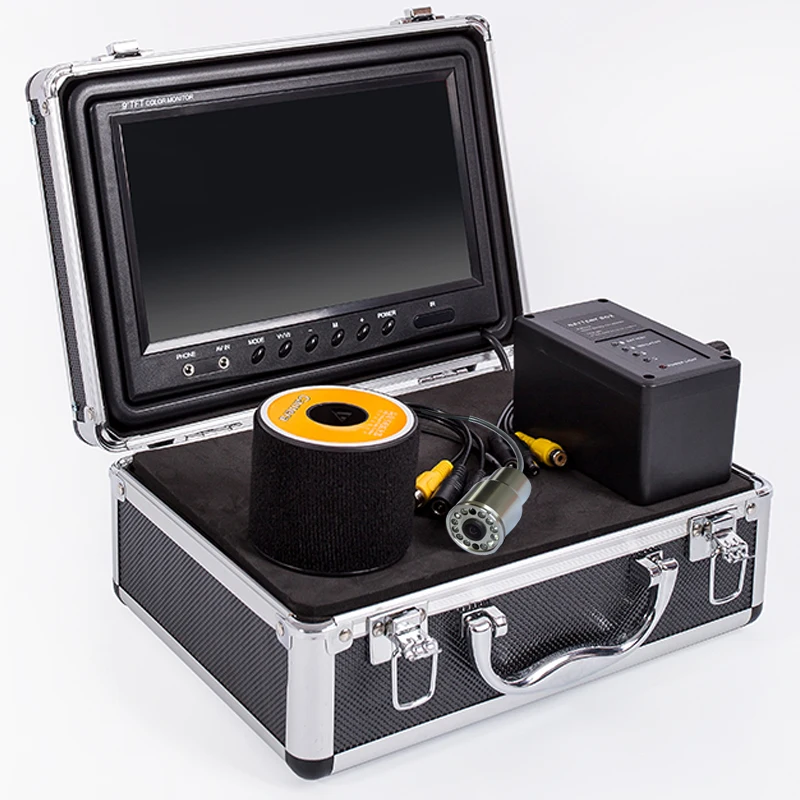 100M DVR 12 White LED 1080P  Fishing Underwater Camera for Ice Fishing