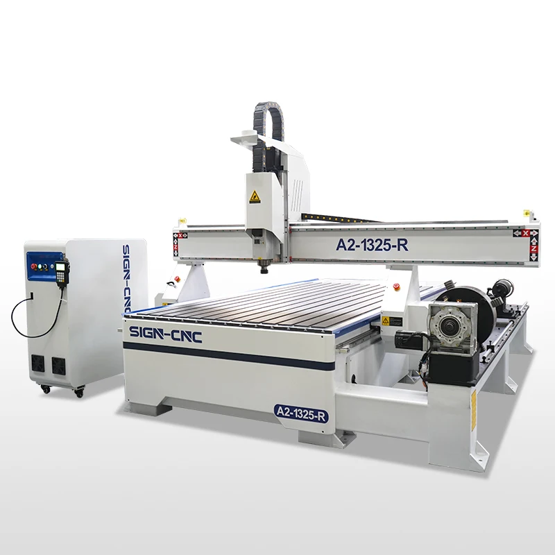 Знак cnc завод 4 оси деревообрабатывающий маршрутизатор Cnc гравер машина 1325 для древесины продажи