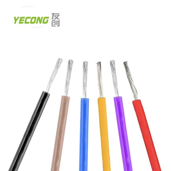 UL Certificated FEP cable electric wire tinned copper wire 20awg fep insulated wire color customized