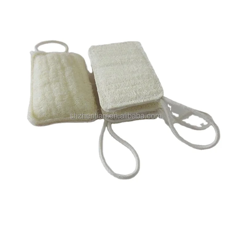 Loofah Pads/Exfoliating Loofah Body Scrubber 100% Natural Bath Sponge for Men and Women SPA