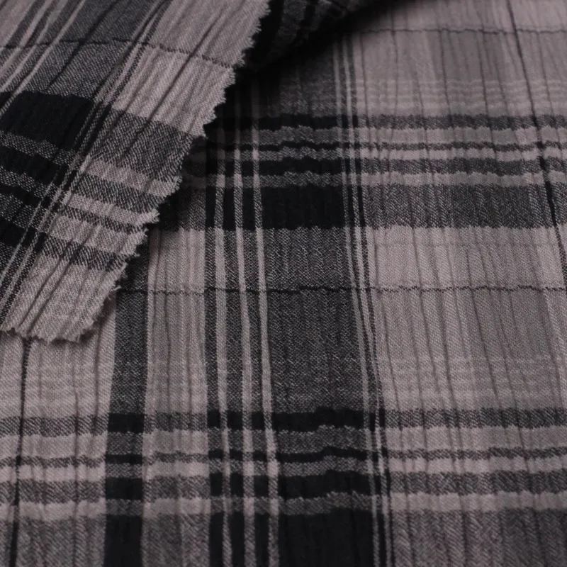 100% JC 40S Cotton Yarn-Dyed Plain Fabric For Shirts Fabric