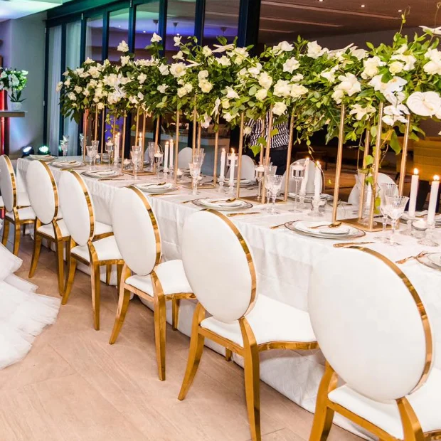 2022 wholesale contemporary couple luis round back events wedding chairs with changeable cushions for sale