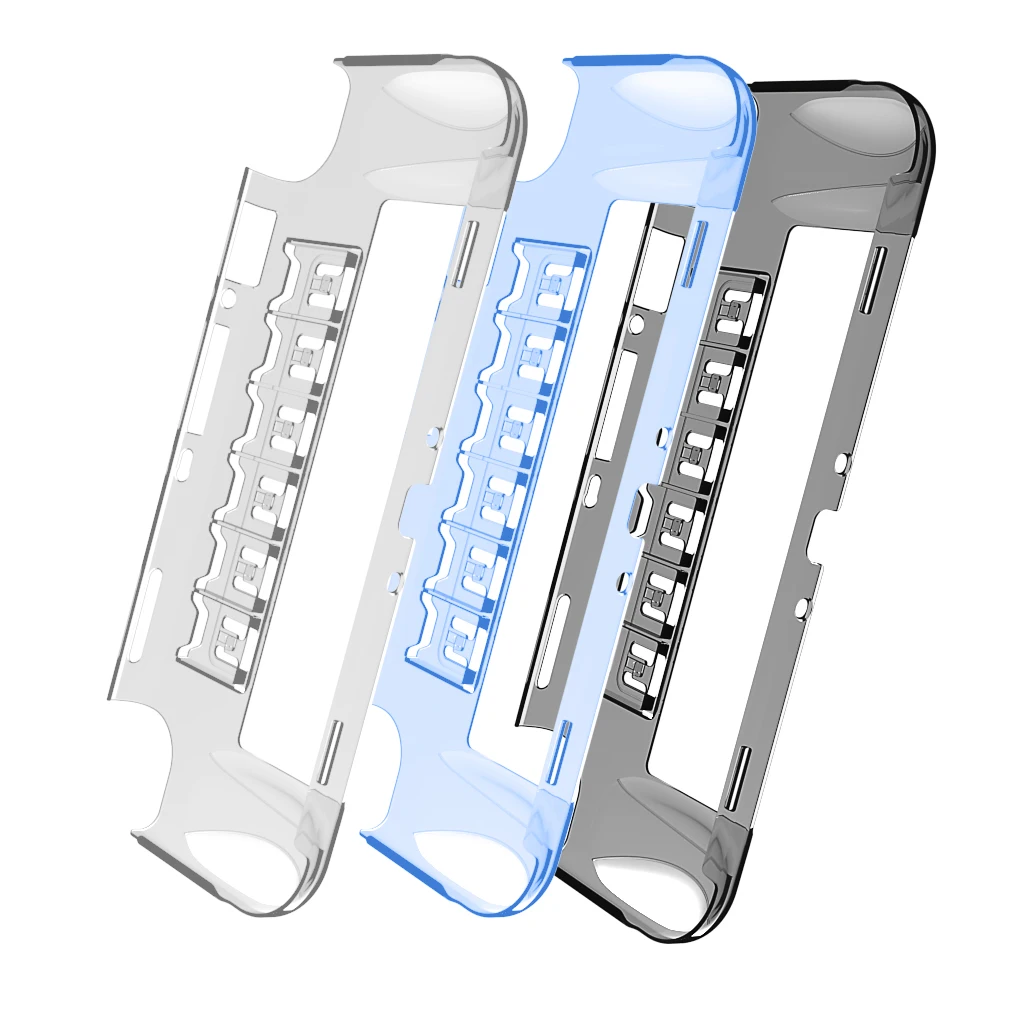 Crystal Clear Shockproof Ergonomic Protective Case For Nintendo Switch OLED Console