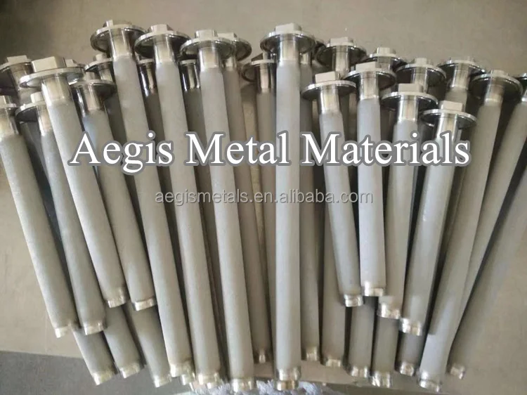 0,1 2 3 5 10 25 50 40 60 80 100 микрон пористая Спеченная проволочная сетчатая фильтрующая труба из нержавеющей стали