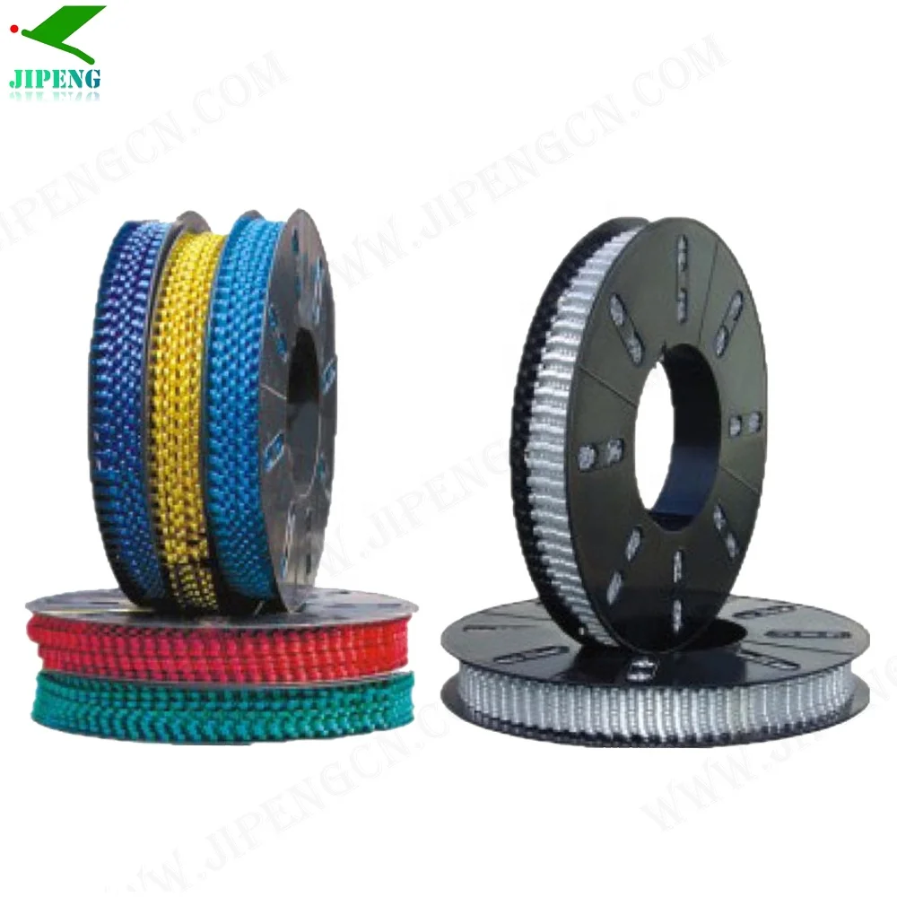 2024 JiPeng New Product Food Standard Packing Use Stable Sausage Aluminum Great Wall Shape R-Shaped Clip For Sausage