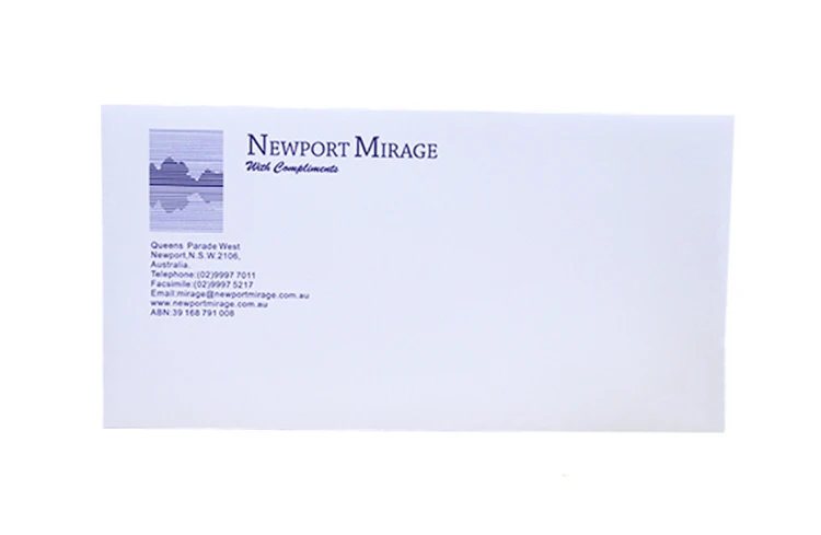 Office & School Supplies Wholesale Customized Printed Kraft Paper Gift Envelope Paper Envelopes