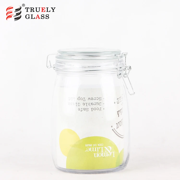 Hot Sale magnifying jars light bulb glass jar lid for canning Low Price