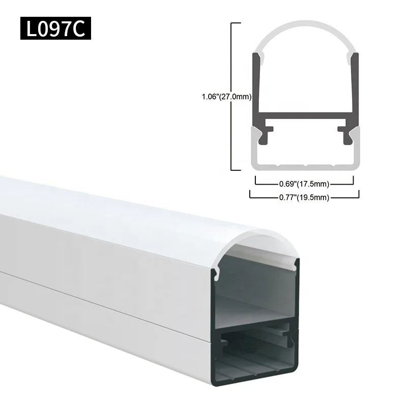 Flat Thin Alu Recessed LED Profile Aluminum Heatsink for LED Flexible Strip Light 5050 5630 Strips