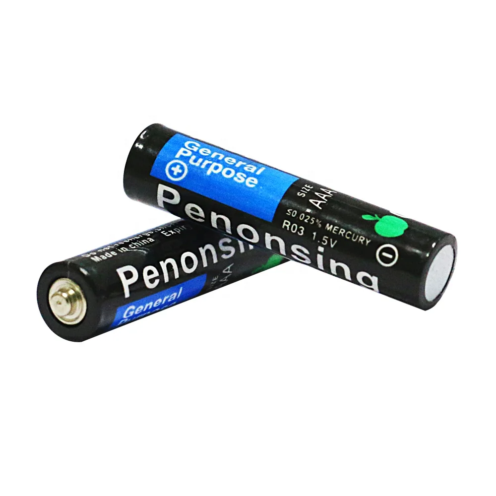 Новый дизайн магнитный OEM бренд Penonsing 1 5 В AAA батарея из углеродного цинка