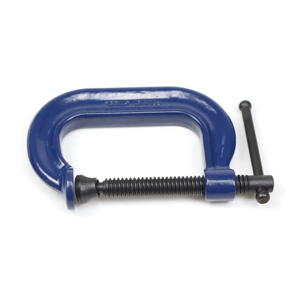 Сверхмощный кованый G-образный зажим Европейского типа для деревообработки