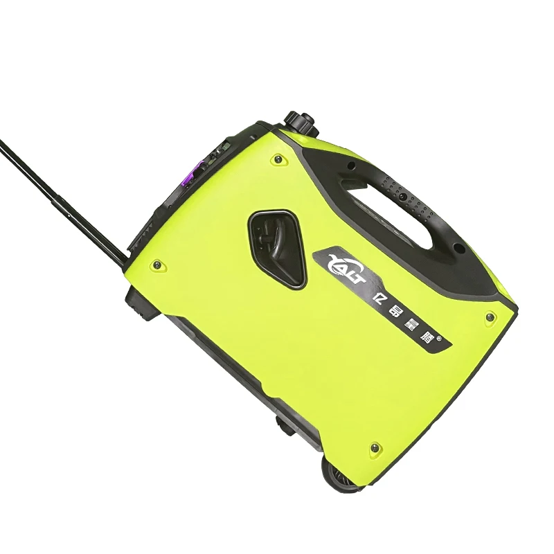 Портативный бензиновый генератор, супер тихий бензиновый инверторный генератор 1 кВт 2 кВт 3 кВт 4 кВт 5 кВт, зеленый