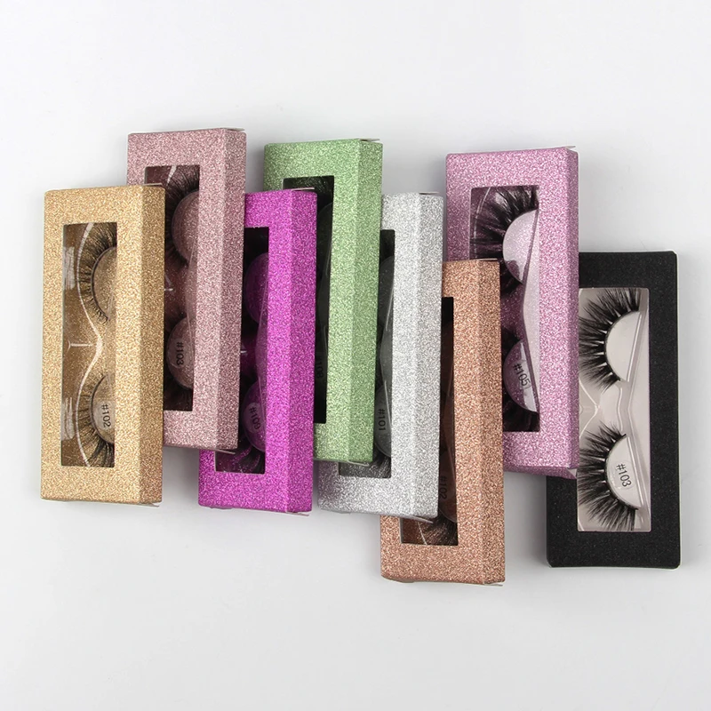 Multifunctional synthetic Thick eyelash makeup eyelashes private label made in China