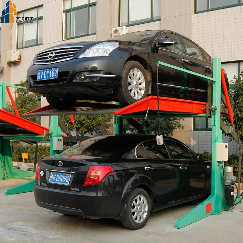 Горячая продажа Китай Dayang CE качество два поста двухслойная Автоматическая логистическая система парковки Автомобиля экономия