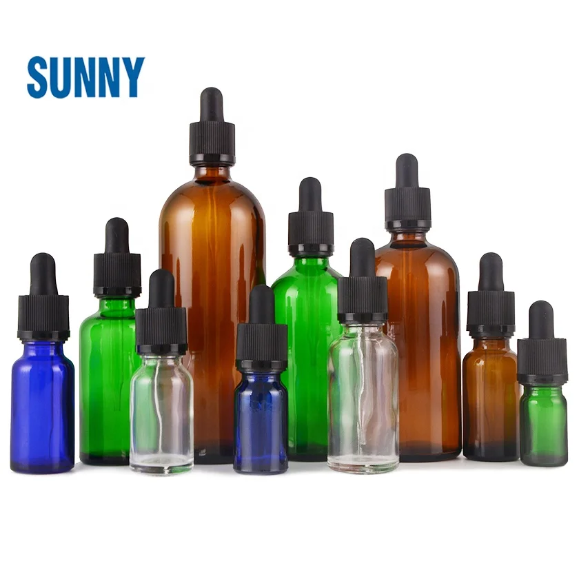 
5ml 10ml 15ml 20ml 25ml 30ml 50ml 100ml 150ml Clear white flint Essential Oil Glass Bottle With Dropper 