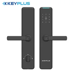 Умные дверные замки цифровой Wi-Fi замок с Bluetooth биометрическим сканером