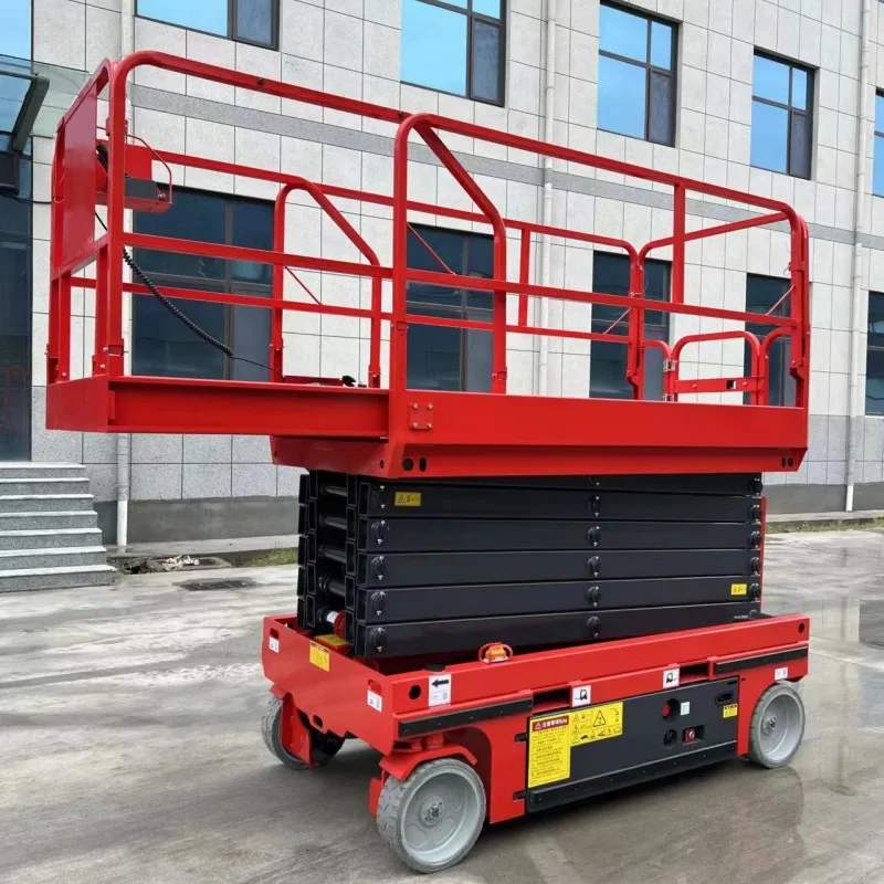 Factory price 10 ton customized Electric Scissor Lift hydraulic lifting platform trolley  hydraulic lifting platform