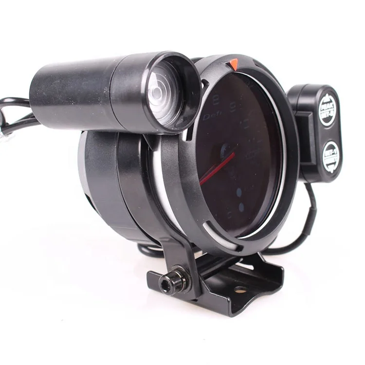 Intelligent Accurate Black 80mm RPM Gauge Tachometer