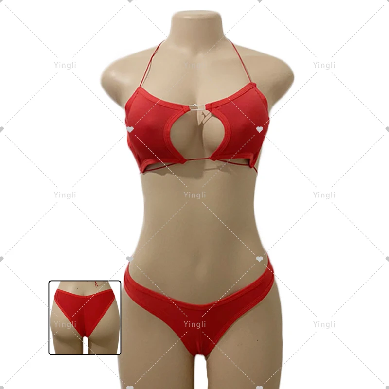 Yingli Wholesale Skirt Babydoll Set Pole Rave Outfits Fantasy Dance Costume Exotic Dancewear