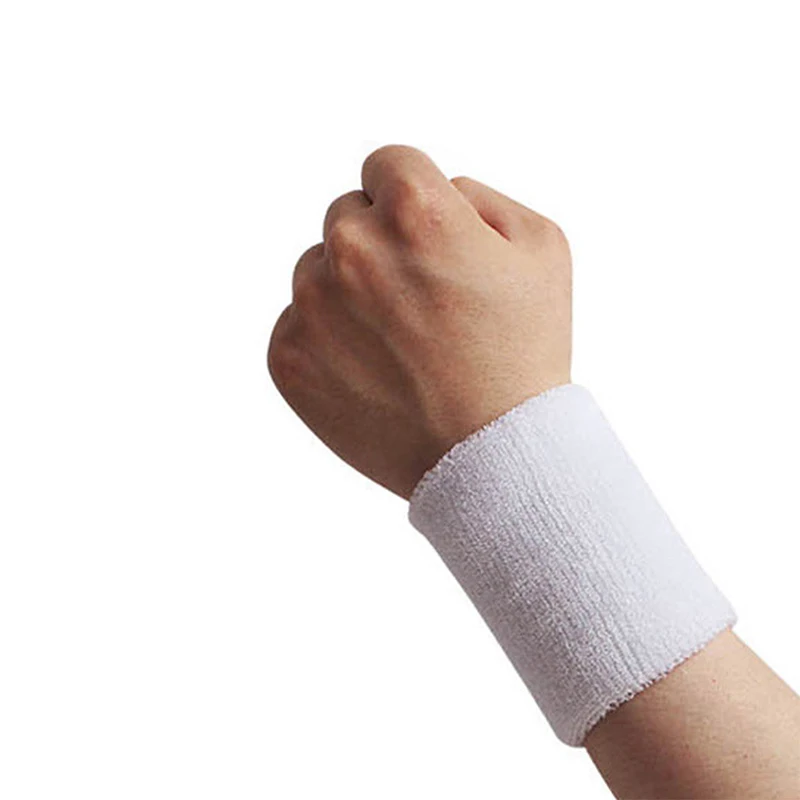 Custom Logo Sport Cotton Sweat Wrist Band Towel Wristbands