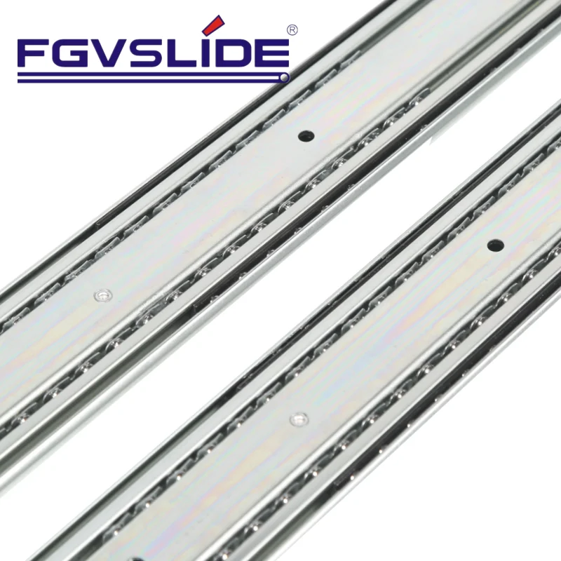 Fgvslide 51mm ball bearing soft close tool box drawer slide rail heavy duty drawer slide rail