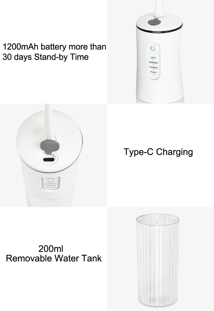 Cheap Price Wholesale oral Irrigator mouth water flosser pink