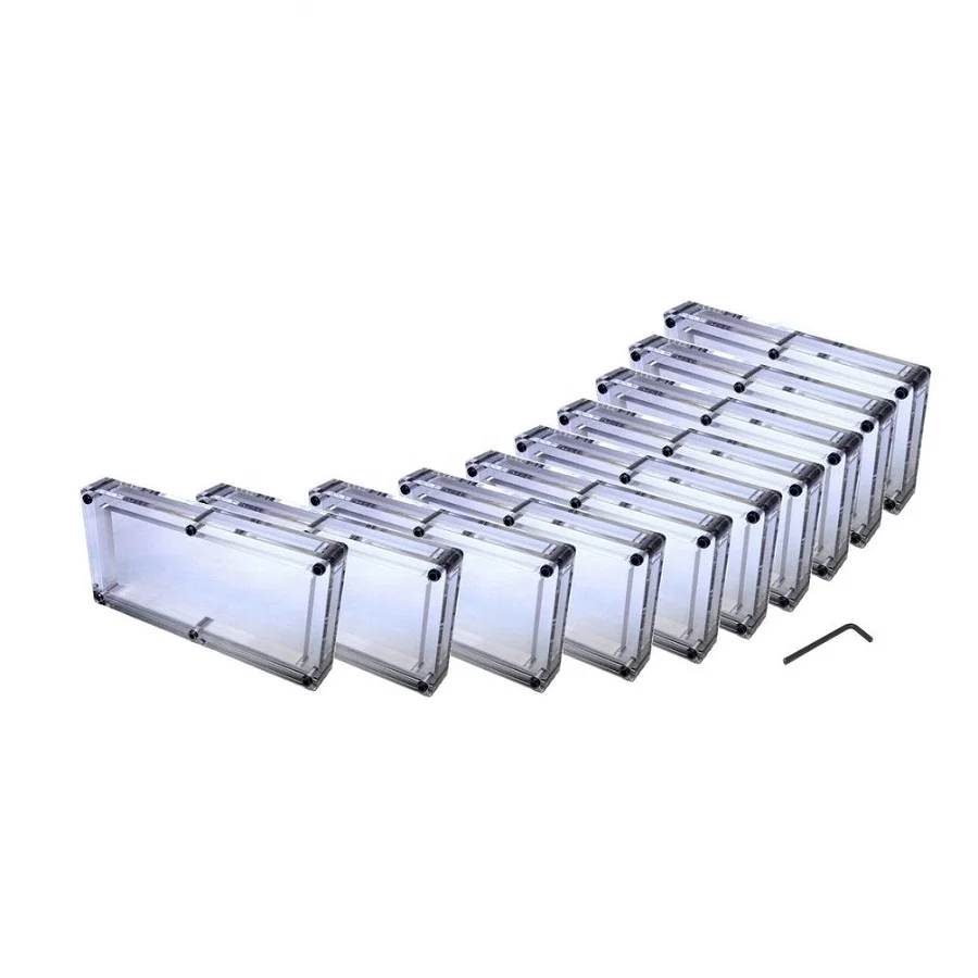 Custom Acrylic Money Currency Holder with Bolts