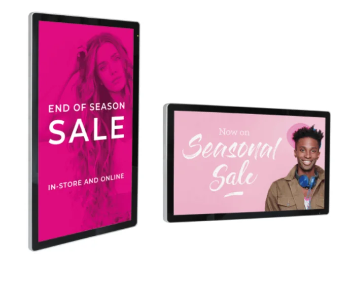 18.5//32/43/49/55/65 inch Indoor TV LCD Advertising Display 2k 4k FHD Wall-mount Touch Screen Monitor LCD Digital display Signag