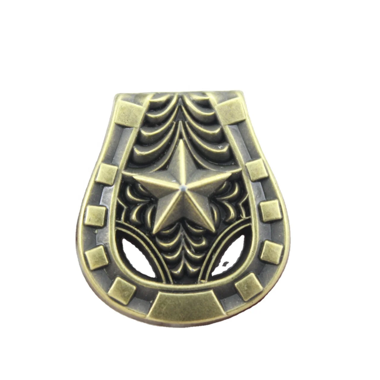 whose metal conchos with screws for leather