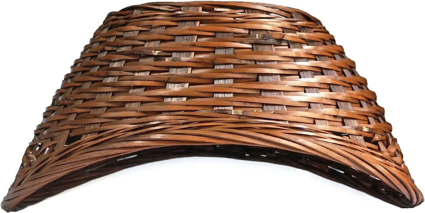 small size 100% Handmade Basket woven from natural bamboo suitable for kitchen storage gardening food collection serving
