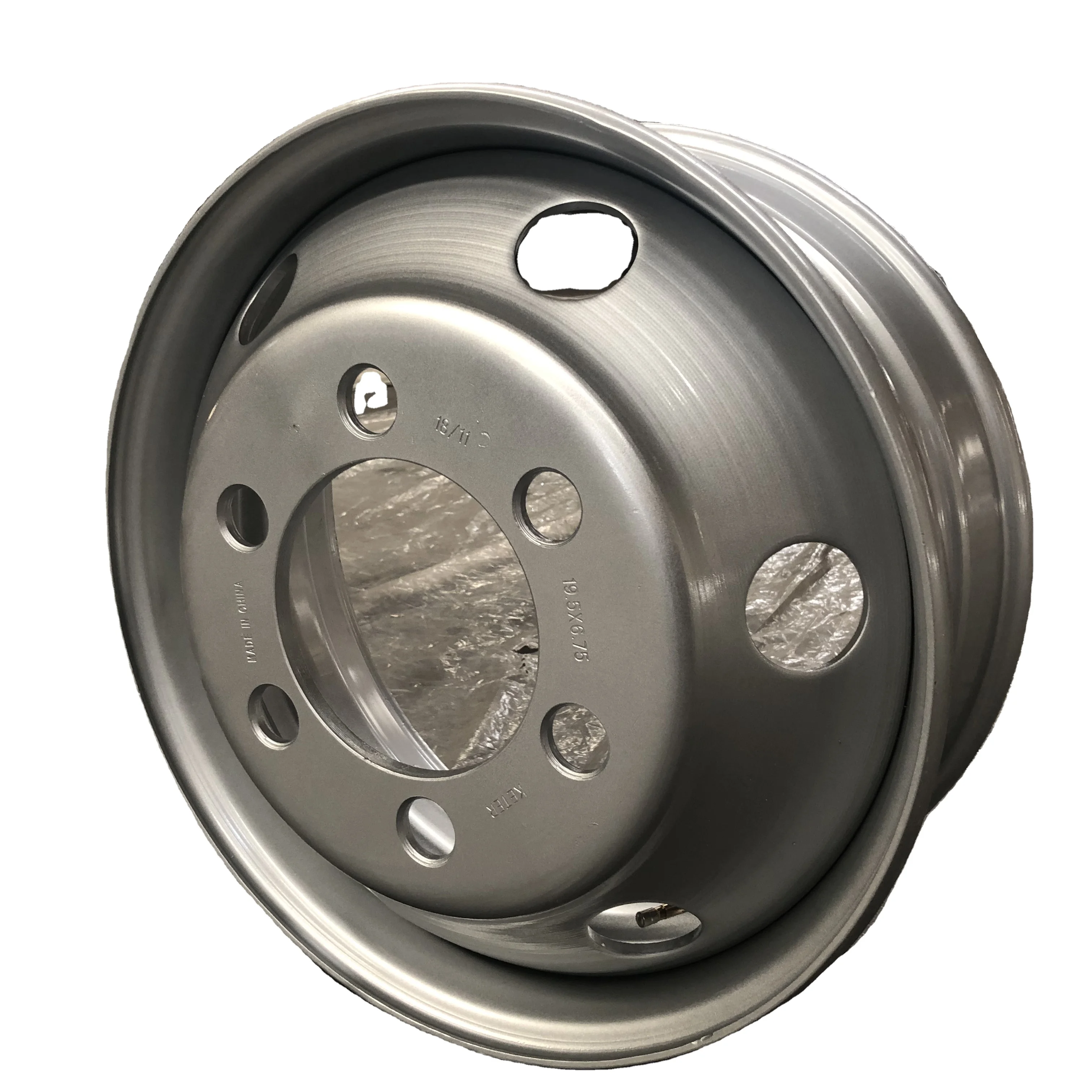 17.5x6.75  tubeless wheel  factory direct sale truck wheel rim