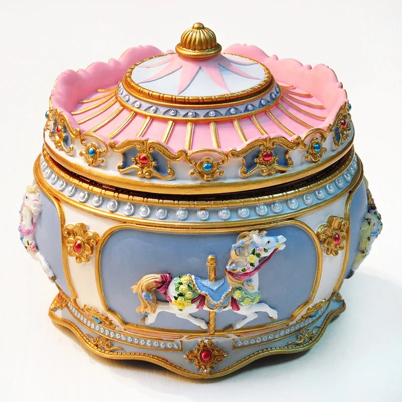 Popular merry-go-round best selling christmas gifts 2019 musicbox