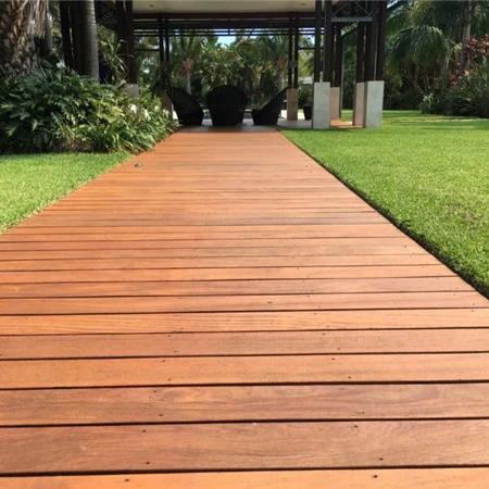 Natural cumaru solid wood floor outdoor decking board