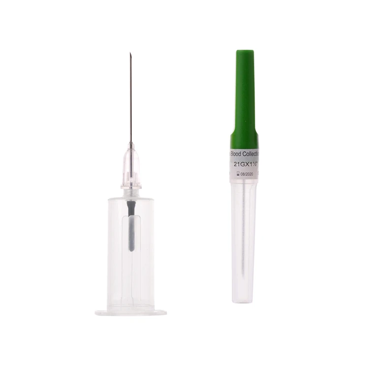 Одноразовая Медицинская безопасная игла для забора крови типа фонарик