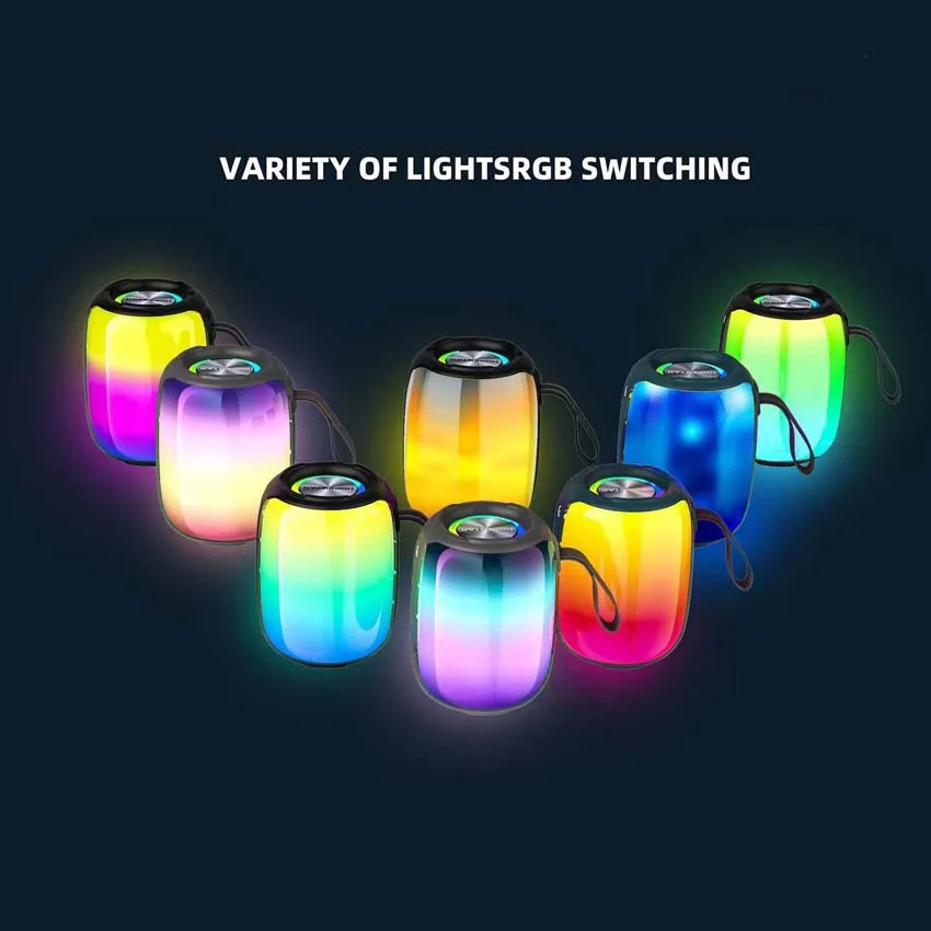 Rechargeable Light up Mini Wireless Speaker New Design Promotional Novelty Gifts Wedding Favors & Bridal Party Gift