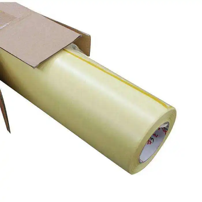 Durable Glossy Pattern PVC Decorative Advertising Image Protection Cold Laminating Vinyl Adhesive Film