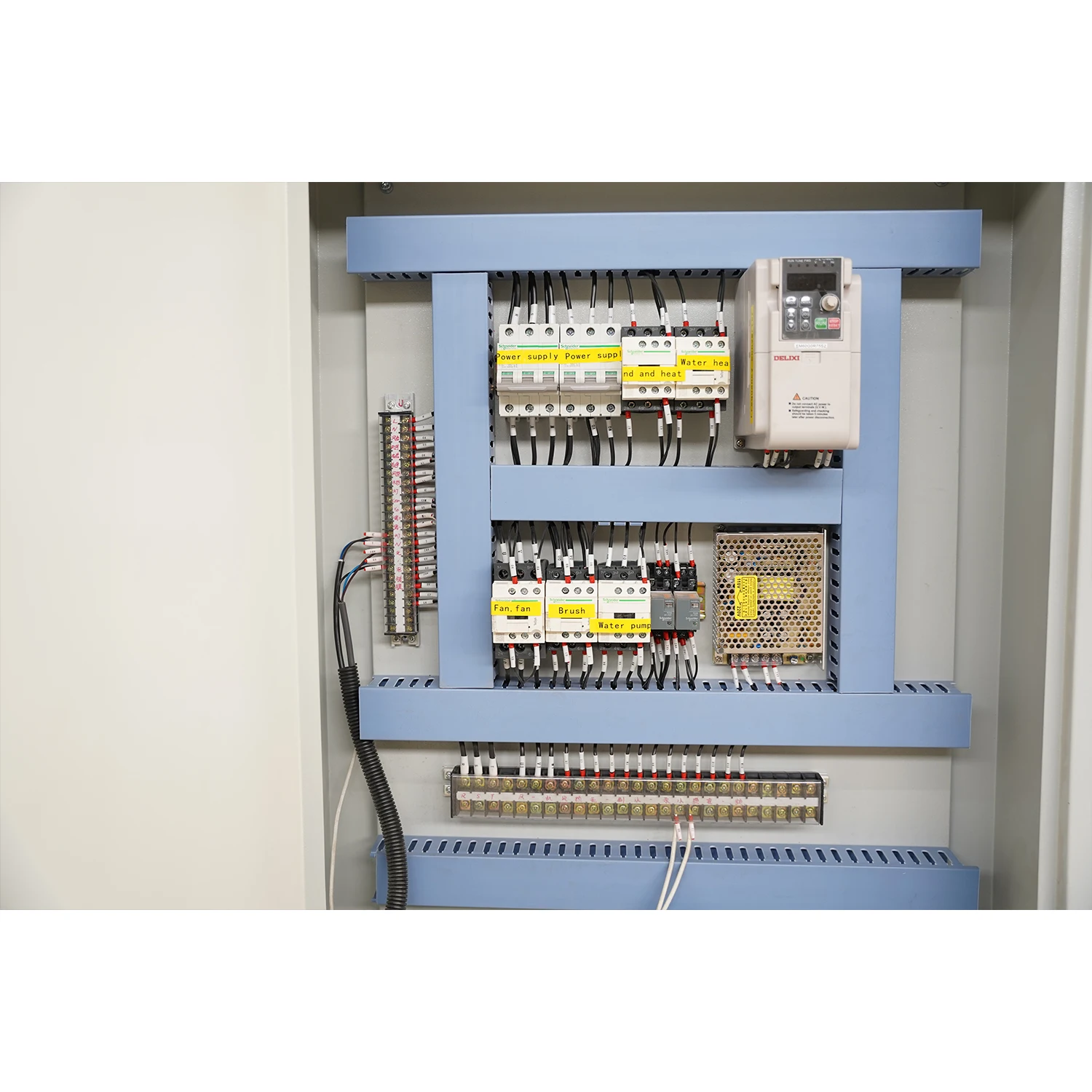 Plc Automatic Glass Washing Machine 2000 With Soft Brushes For Low-E Glass High Speed Glass Rinser