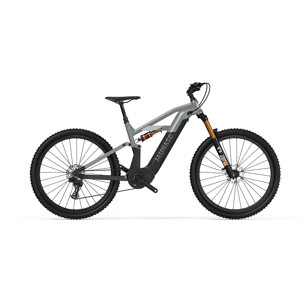 2023 New Design mid motor full suspension electric mountain bike E Bike electric MTB for sale